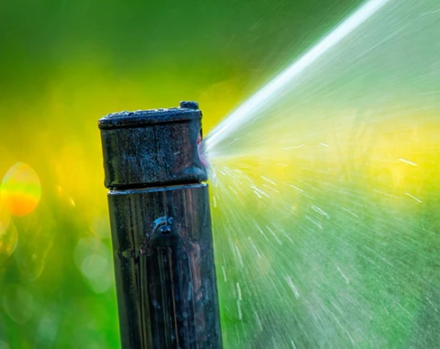 Houston commercial lawn irrigation system repair near me